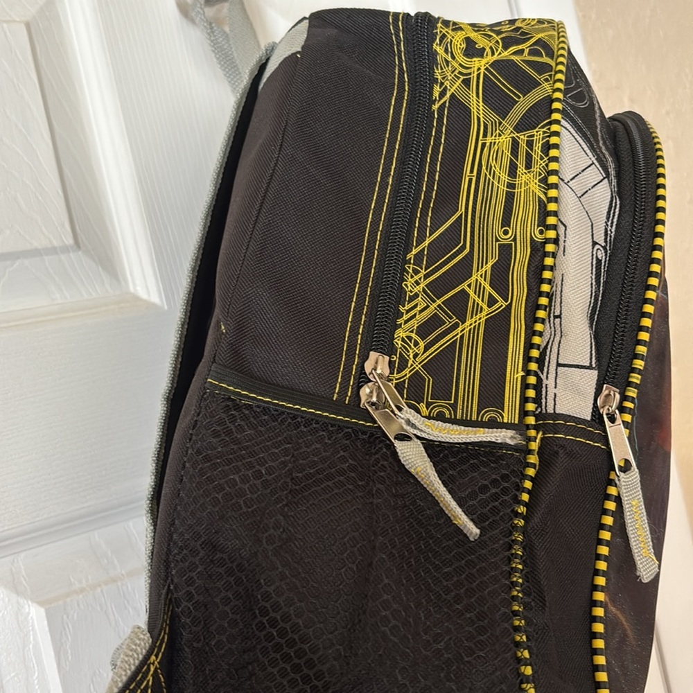 Backpack Transformers new 16" x 12” adjustable padded straps zip FAB Starpoint - Picture 7 of 9